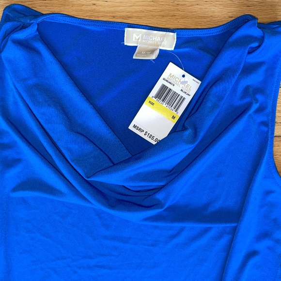 Brand New Michael Kors Cowl Neck Sleeveless Dress - Picture 7 of 12